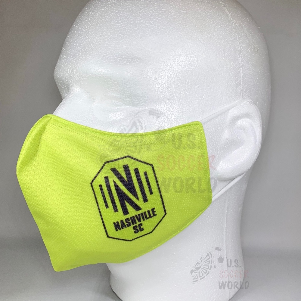 New Nashville Soccer Club Face Mask MLS Fashion